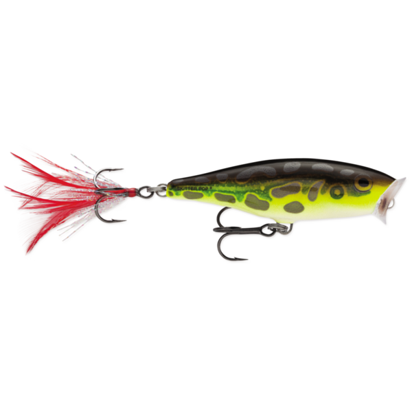 Rapala Skitter Pop. Lime Frog 05 2"