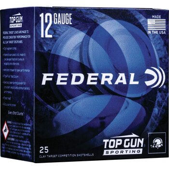 Federal Federal Top Gun 12 Gauge 2-3/4-in 1-oz #7.5 Target Loadsl 1250 FPS Case of 250