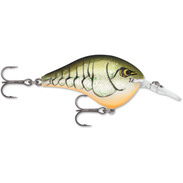 Rapala DT 6 Rootbeer Crawdad 2"