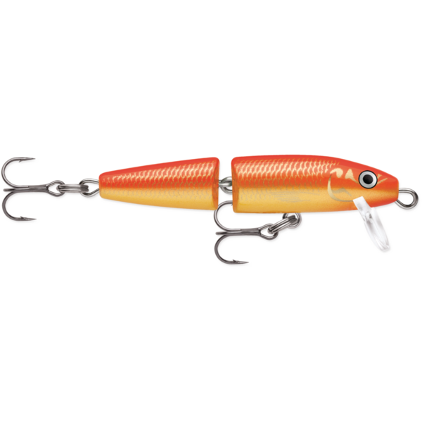 Rapala Jointed 2" Gold Fluorescent Red 05