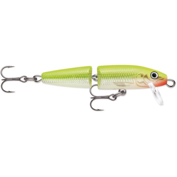 Rapala Jointed 2" Silver Fluorescent Chartreuse 05