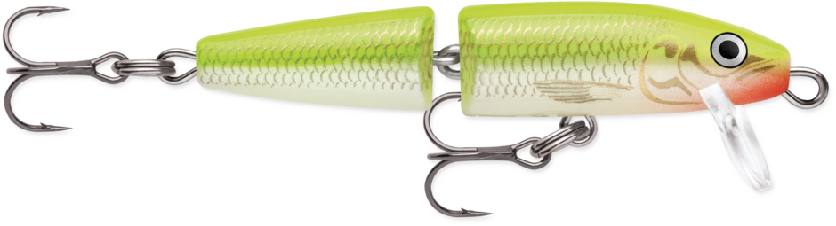 Rapala Jointed 2 Silver Fluorescent Chartreuse 05 - Gagnon