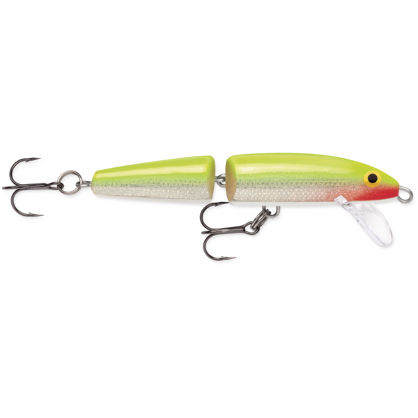 Rapala Jointed 2-3/4" Silver Fluorescent Chartreuse 07