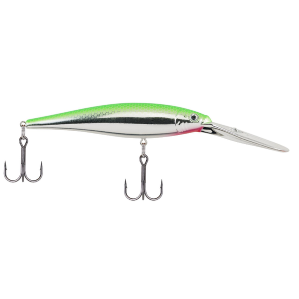 Berkley Flicker Minnow Size 11 Lime Chrome 4.25"