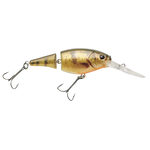 Berkley Flicker Shad Jointed 2" HD Yellow Perch 5-7’ Dive
