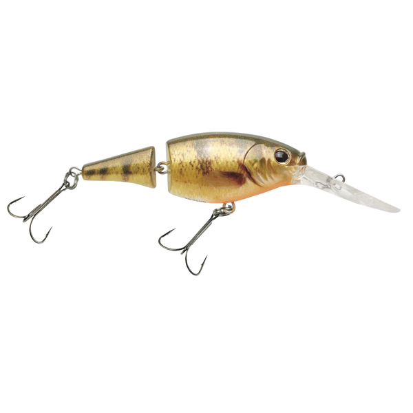 Berkley Flicker Shad Jointed 2" HD Yellow Perch 5-7’ Dive