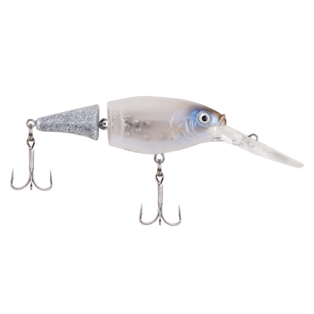 Berkley Flicker Shad Jointed 3" Firetail Ghost Glitter 7-9’ Dive