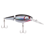 Berkley Flicker Shad Jointed 3" Black Silver 7-9’ Dive