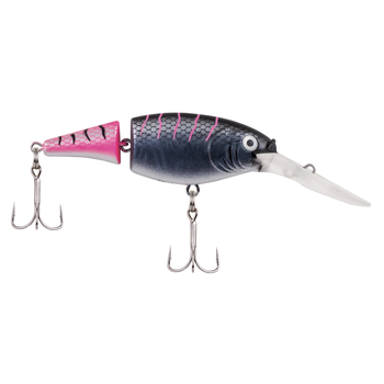 Berkley Flicker Shad Jointed 3" Firetail MF Black Cougar 7-9’ Dive