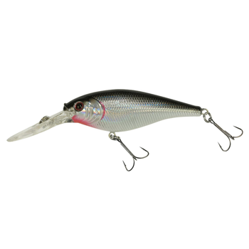 Berkley Flicker Shad. 3.5" 1/2oz Black Silver