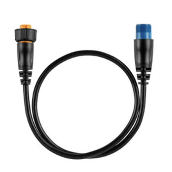 Garmin 8-pin Transducer to 12-pin Sounder Adapter Cable with XID