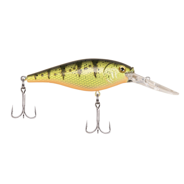 Berkley Flicker Shad. 3" 1/3oz Yellow Perch