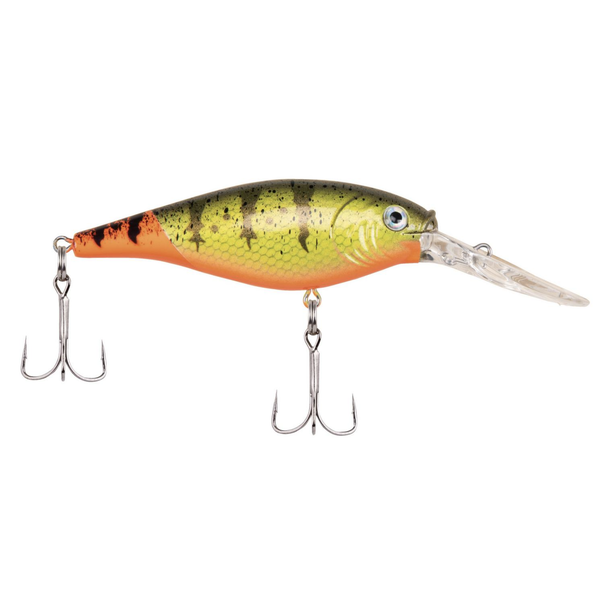 Berkley Flicker Shad. 2" 1/5oz Firetail Hot Perch