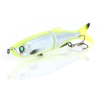 Savage Gear 3D Glide Swimmer 6.5" 1-3/4oz Chartreuse Flash Slow Sink