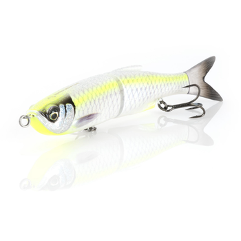 Savage Gear 3D Glide Swimmer 8" 3oz Chartreuse White Slow Sink