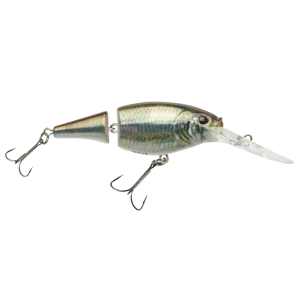 Berkley Flicker Shad Jointed 2" HD Emerald Shiner 5-7’ Dive