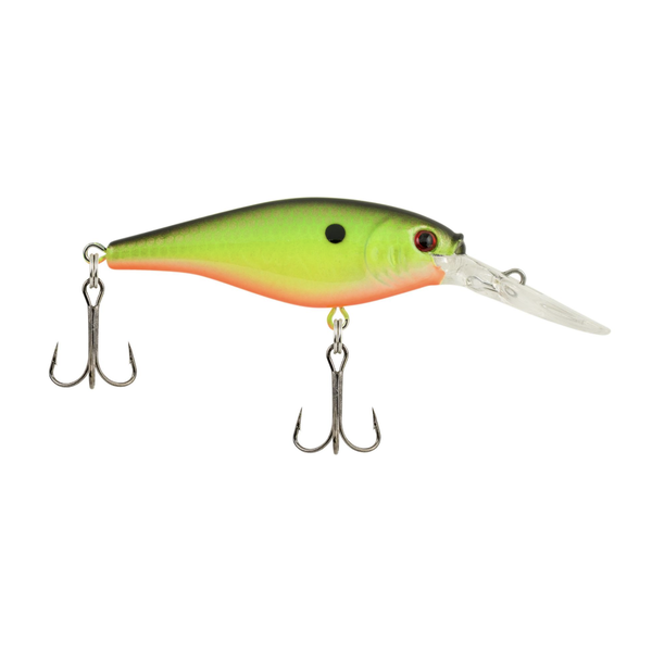 Berkley Flicker Shad. 2" 1/5oz Slick Chartreuse