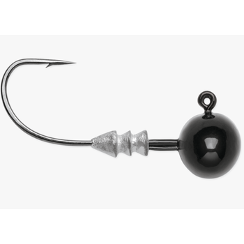 VMC Finesse Football Jig Black 3/16oz 4-pk