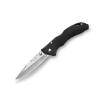 Buck 284 Bantam BBW Folding 2 3/4" Plain Satin Blade, Black Thermoplastic Handles - 5759