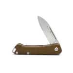 Buck 250 Saunter Drop Point Knife, 2-3/4" Blade Green Canvas Micarta Handle - 13478