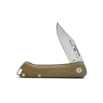 Buck 250 Saunter Clip Pocket Knife, 2-3/8" Blade O.D. Green Canvas Micarta Handle - 13477