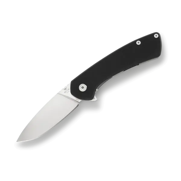 Buck 040 Onset Knife, 3-3/8" S45VN Steel Blade Black Textured G10 Handle - 13247