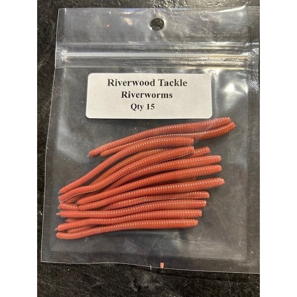 Riverwood Riverworms 3" Natural 15-pk