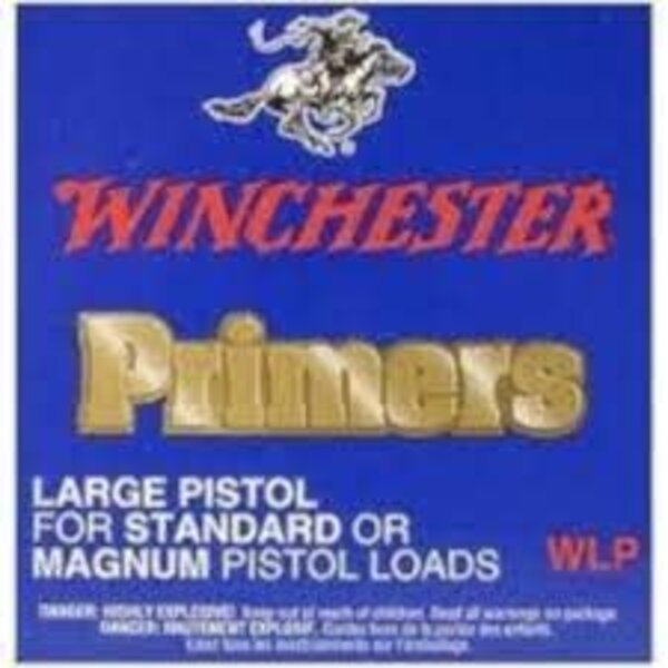 Winchester Winchester Large Pistol Primer. Per 100