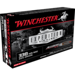 Winchester Win Ammo S338CT Expedition Big Game 338 Win Mag 225 gr Winchester AccuBond CT 20 Per Box 10 Cs