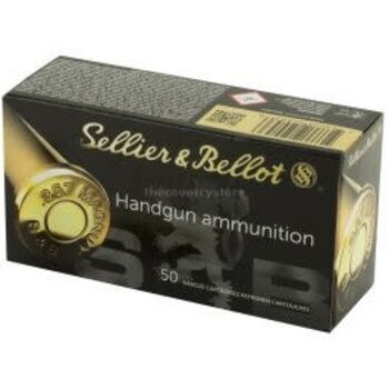 Sellier & Bellot Sellier & Bellot 357 Mag 158gr FMJ Ammunition Box of 50