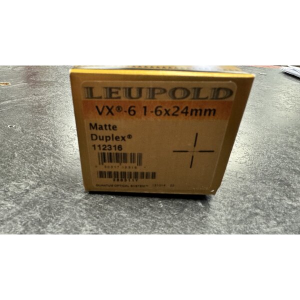 Leupold VX-6 1-6 Scope AS New in Box