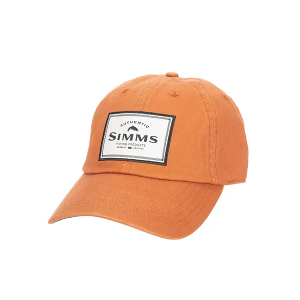 Simms Single Haul Cap. Simms Orange