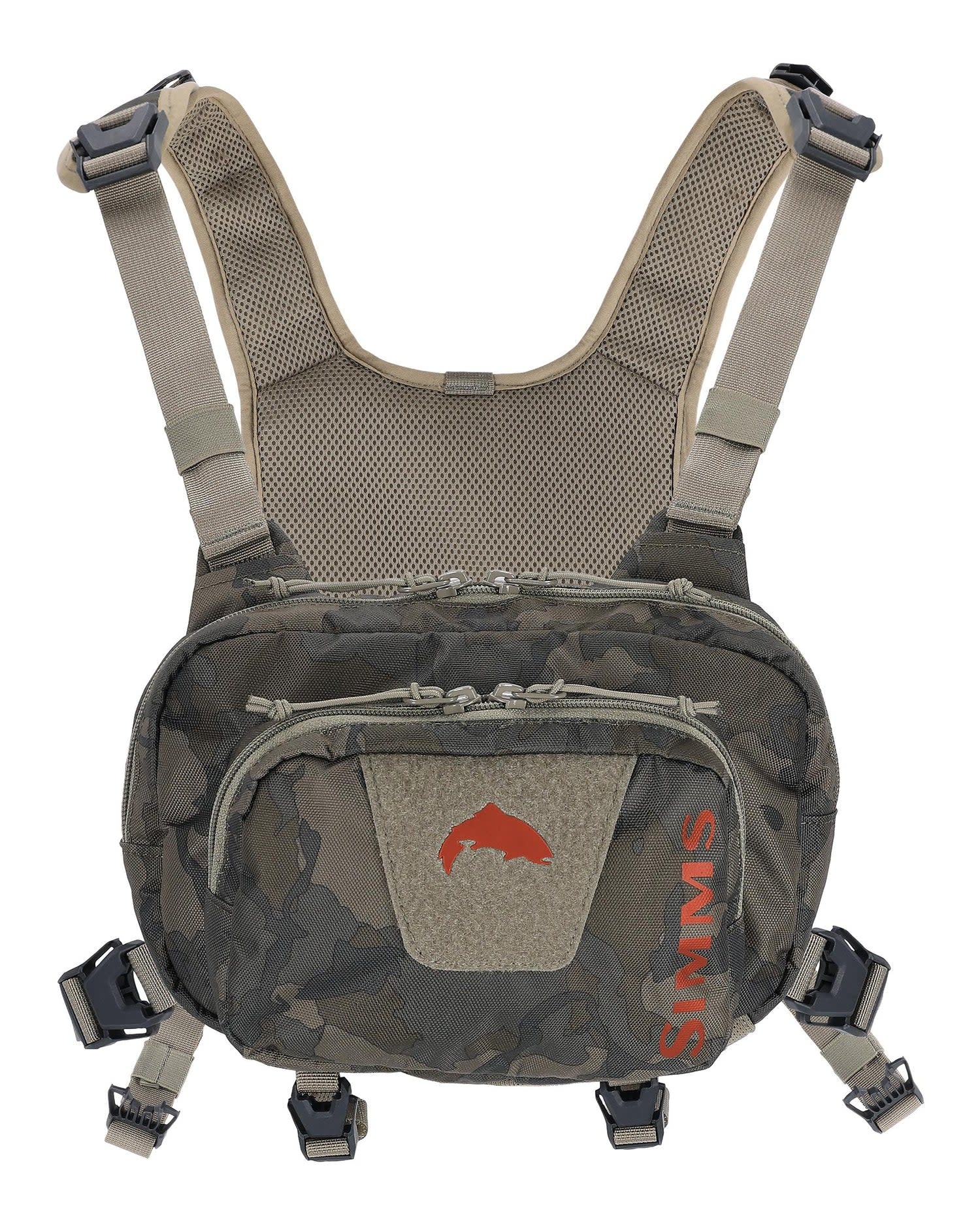 Simms Tributary Hybrid Chest Pack. Regiment Camo Olive Drab - Gagnon  Sporting Goods
