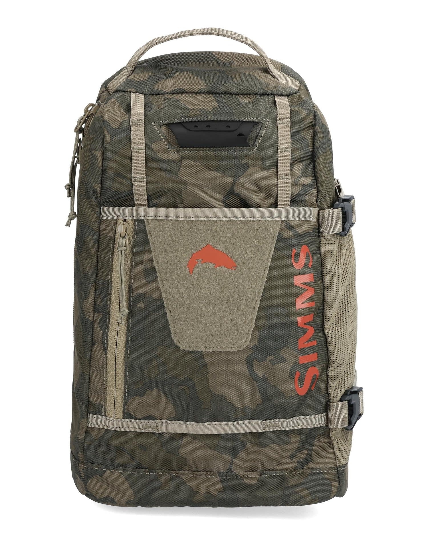 Simms Tributary Sling Pack. Regiment Camo Olive Drab - Gagnon