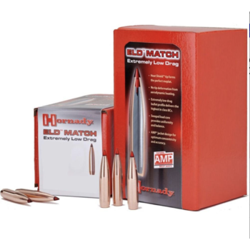 Hornady Hornady ELD Match Projectiles .22 Caliber 224 Diameter 100 QTY 73 Grain ELD Match Boat Tail