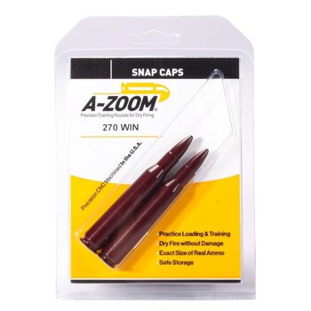 A-Zoom Snap Caps 270 Win 2/Pk