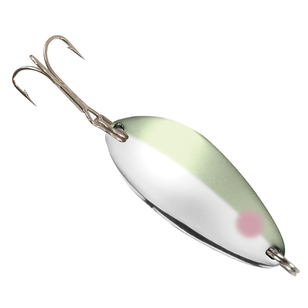 Acme Little Cleo Glow Spoon 2/3oz Steelhead