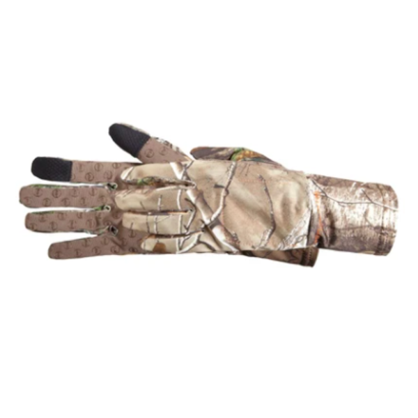 Manzella Snake Touch Tip Glove Realtree Xtra