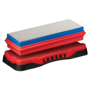 Lansky Double Sided Diamond Bench Stone Coarse Fine