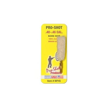 Pro-Shot Bore Mop, 40-45cal