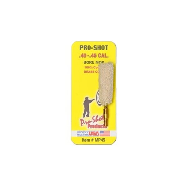 Pro-Shot Bore Mop, 40-45cal