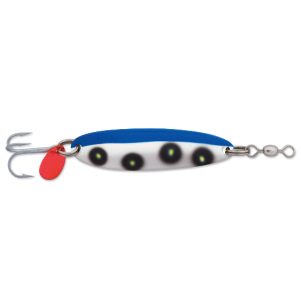 Luhr Jensen Krocodile 3/4oz Blue/Chartreuse UV