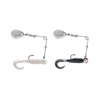 VMC VMC Spinnerbait Curl Tail (1/16) (CRPM,PRLW)