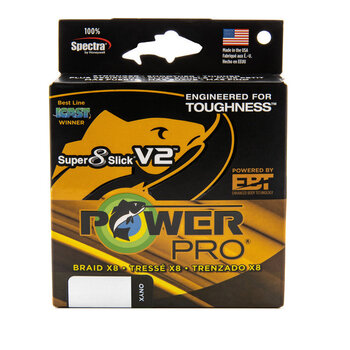 PowerPro Power Pro Super Slick V2 50 LB 1500 YD Onyx