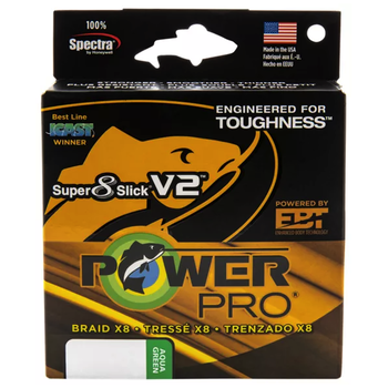 PowerPro Power Pro Super8Slick V2 80lb Moss Green 150yds