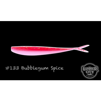 Lunker City Fin-S Fish Bubblegum Spice 2-1/2" 20-pk