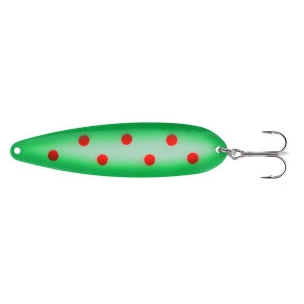 Moonshine Lures Moonshine Lures 5'' Magnum Spoon Green Pox