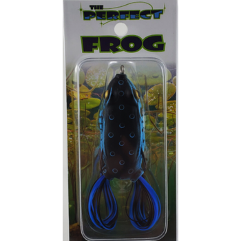 The Perfect Jig The Perfect Jig Frog 5/8oz Black Blue Killa