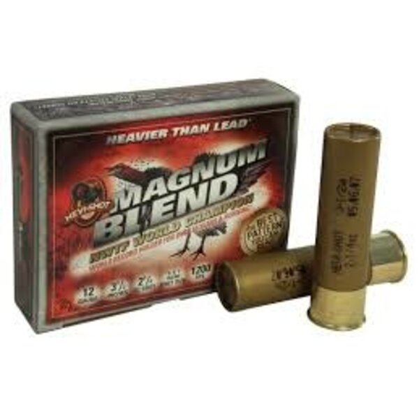 Hevi-Shot Magnum Blend Turkey Shotshells 12ga 3.5" 2.24oz 1200fps  #5,6,7 5 Rounds