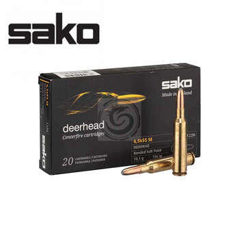 Sako Gamehead 6.5 Creedmoor 140 Gr Bonded Soft Point AmmunitionBox Of 20